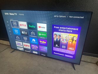 Roku onn Flat TV 65”
