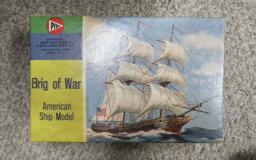 Brig of War
American Ship Model
Pyro | No. B368 | 1:170