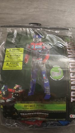 Optimus prime kids costume