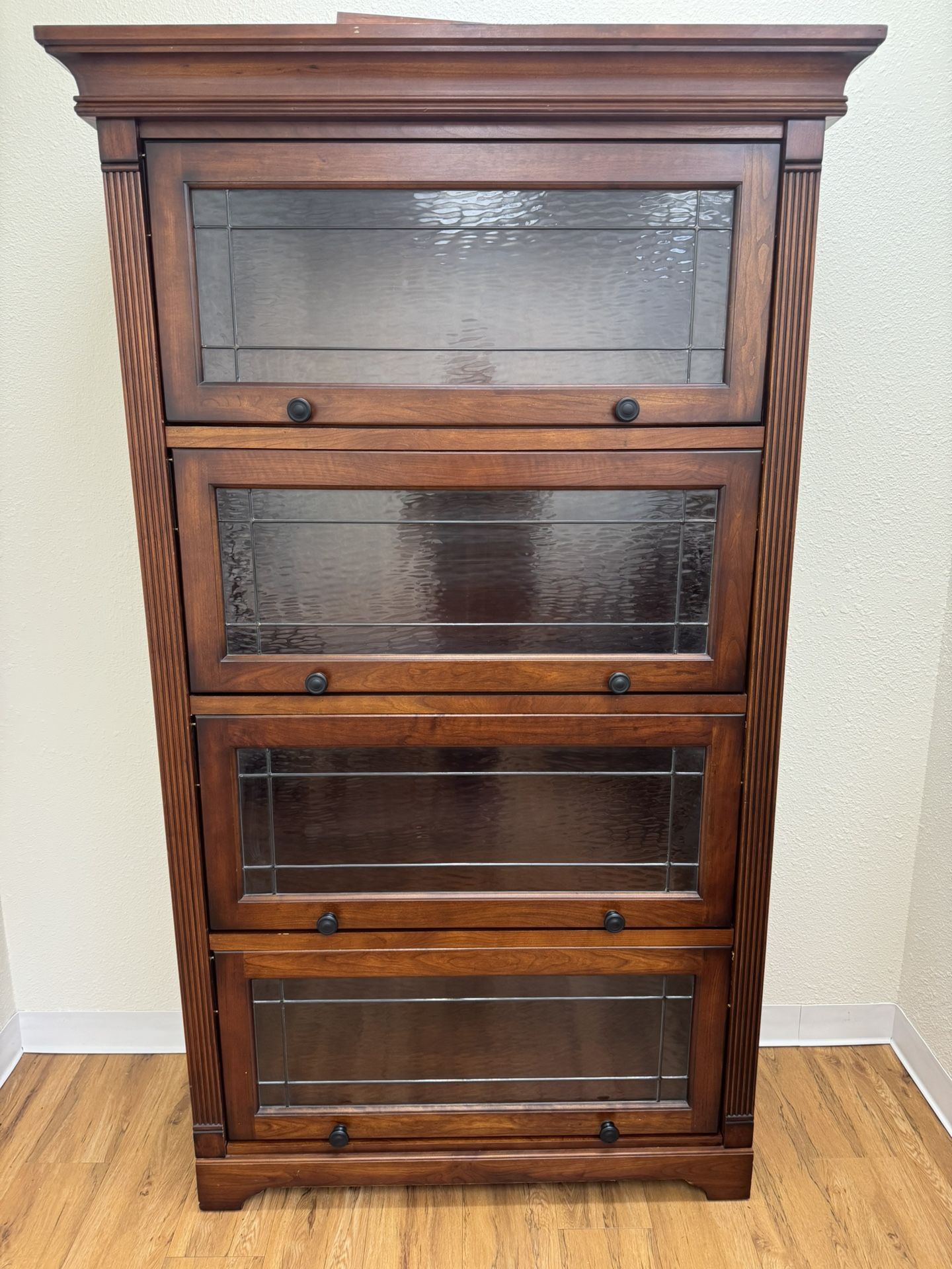 Solid Wood Lawyers Bookcase
