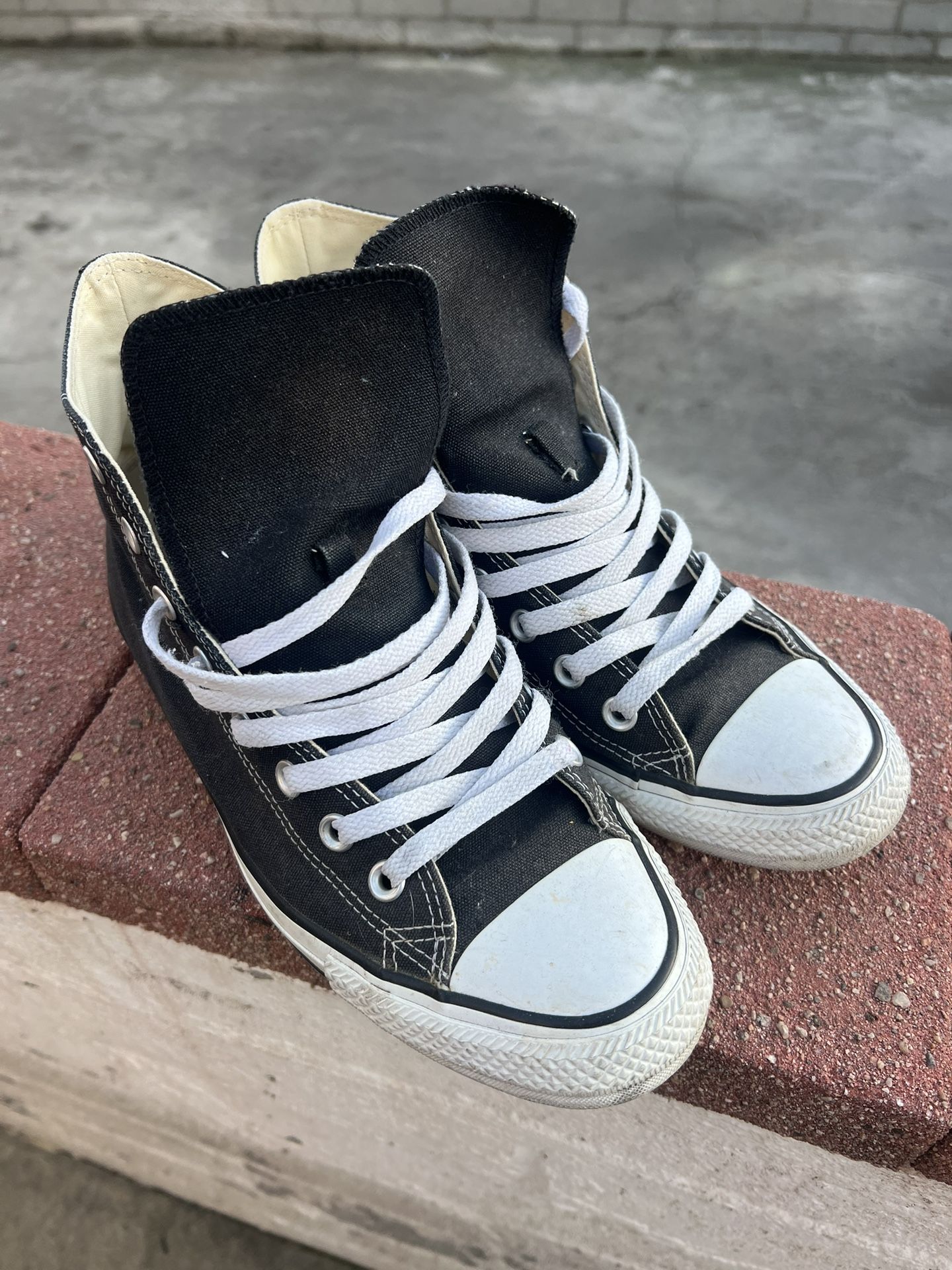 Black Converse All Stars Shoes