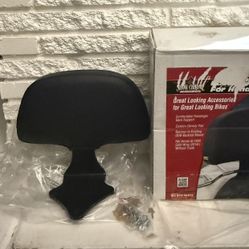 Show Chrome Quick Detach Driver Backrest Honda Gold Wing GL1(contact info removed)-2025