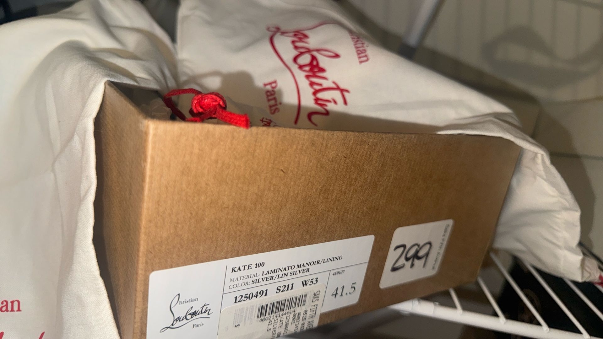 Christian Louboutin ( Silver Kate )