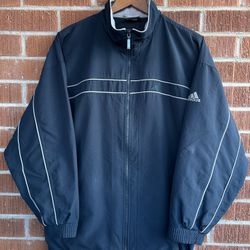 Vintage Y2K Adidas Full-Zip Track Jacket