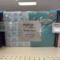 Brooklyn Looms Washed Linens Queen 
