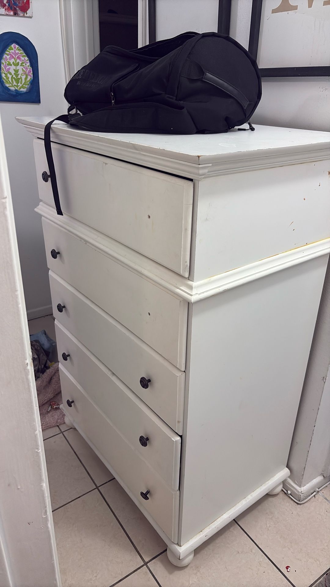 White Dresser