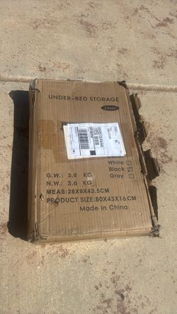 Underbed storage 2 pack