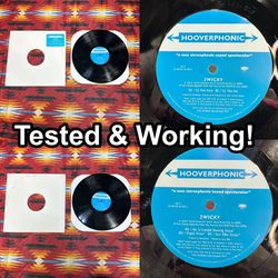 HOOVERPHONIC 2wicky 12" Vinyl 33 RPM RECORD DRUM N BASS JUNGLE