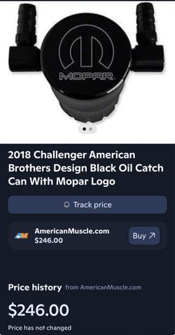 Dodge challenger catch oil can