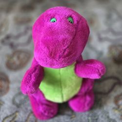 Extremely Rare Barney Backyard Gang Plush Doll Green Eyes