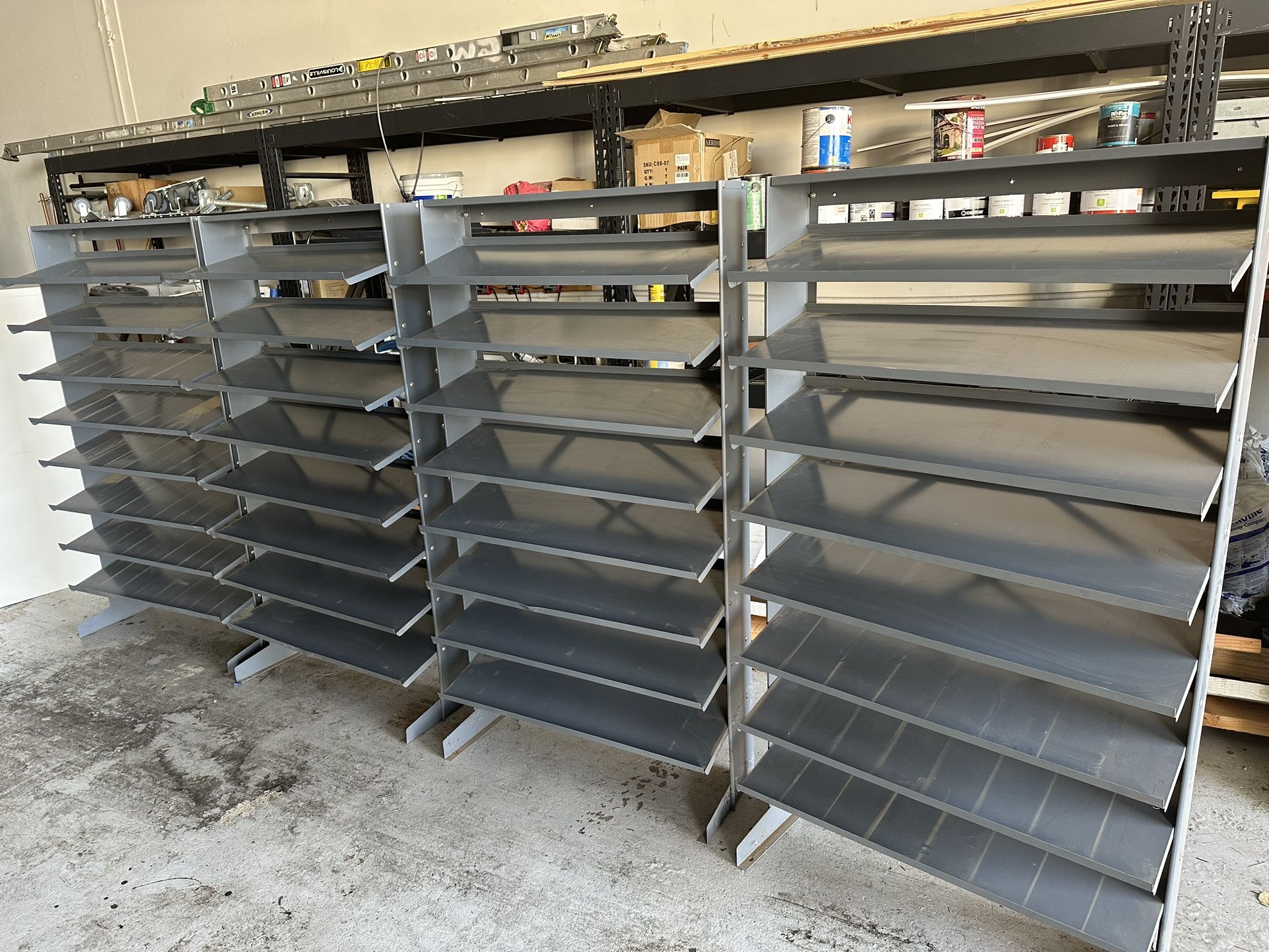 Metal Storage Shelves