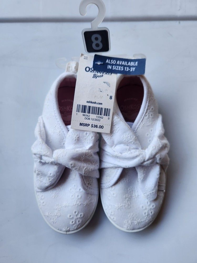 Girls Oshkosh Shoes New With Tags Size 8