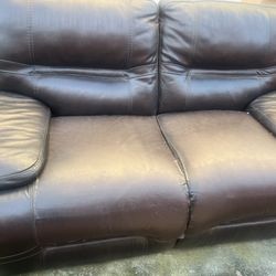Leather Loveseat For Sale 
