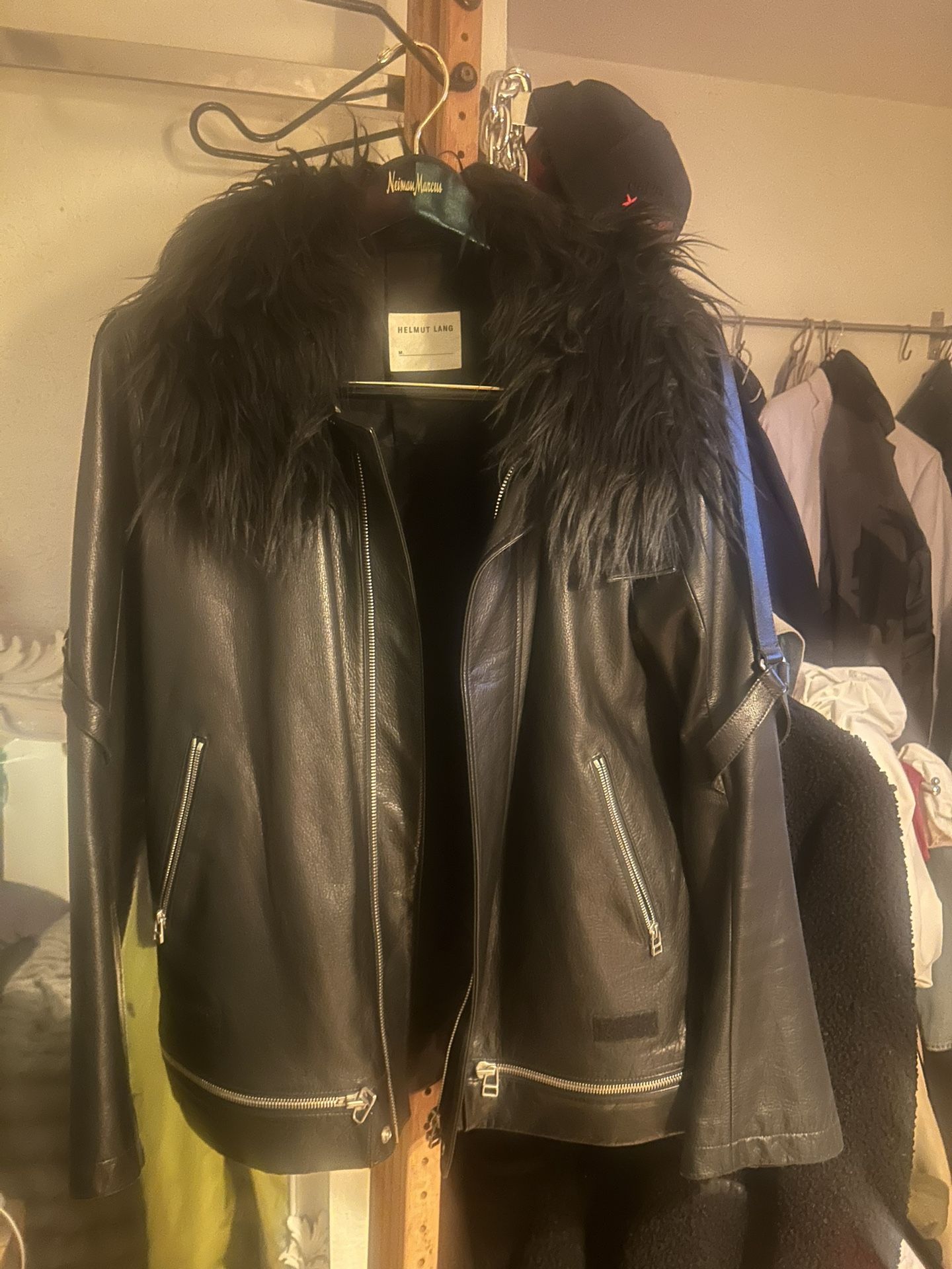 Helmut Lang Men’s Leather Jacket