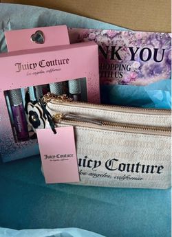 Juicy Couture cartera y lipgloss