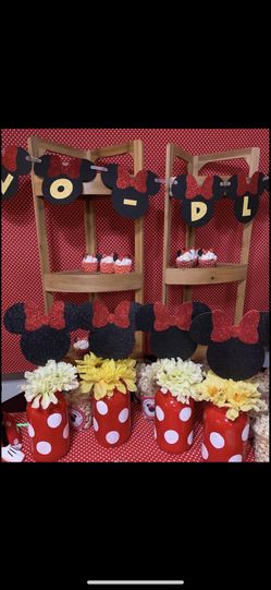Minnie Mouse Centerpieces