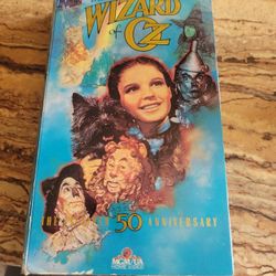 Vhs Wizard Of Oz 50th Anniversary Collectable 