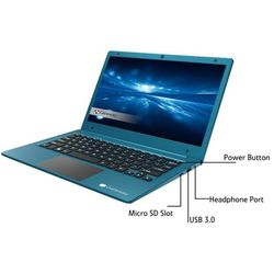 11.6" Gateway Ultimate Slim Notebook HD, Intel Celeron Dual Core, 64gb Storage 4b Ram 