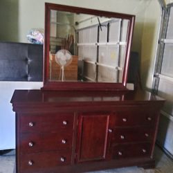 Ashley Dresser With Mirror 67 Width 34 Height 18 Depth