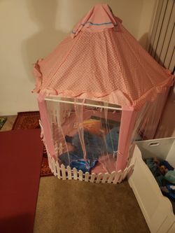 Pink Princes Tent 