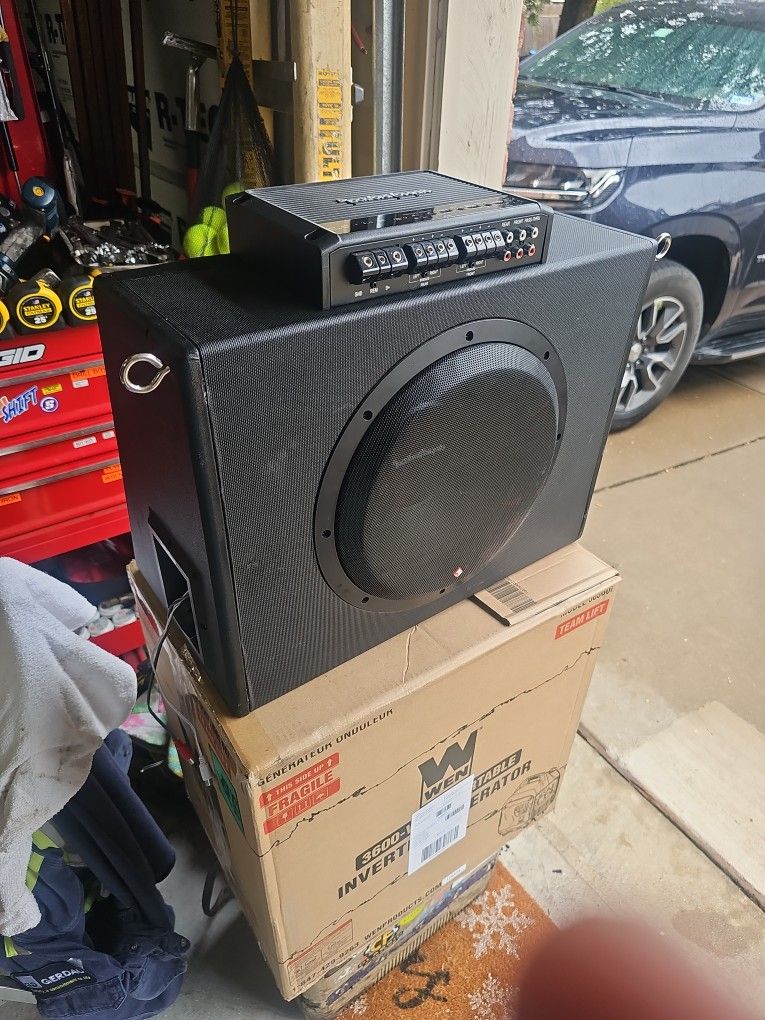 Rockford Fosgate Sub & Amp