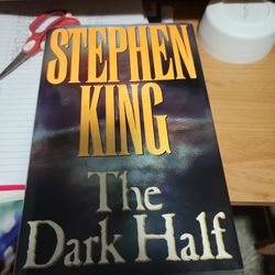 Steven King's The Dark Half Hardback Book