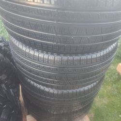 Set Of Tires 265 50 20 Pirelli 99%thread 