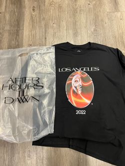The Weeknd After Hours Til Dawn Tour LA T-Shirt XL 