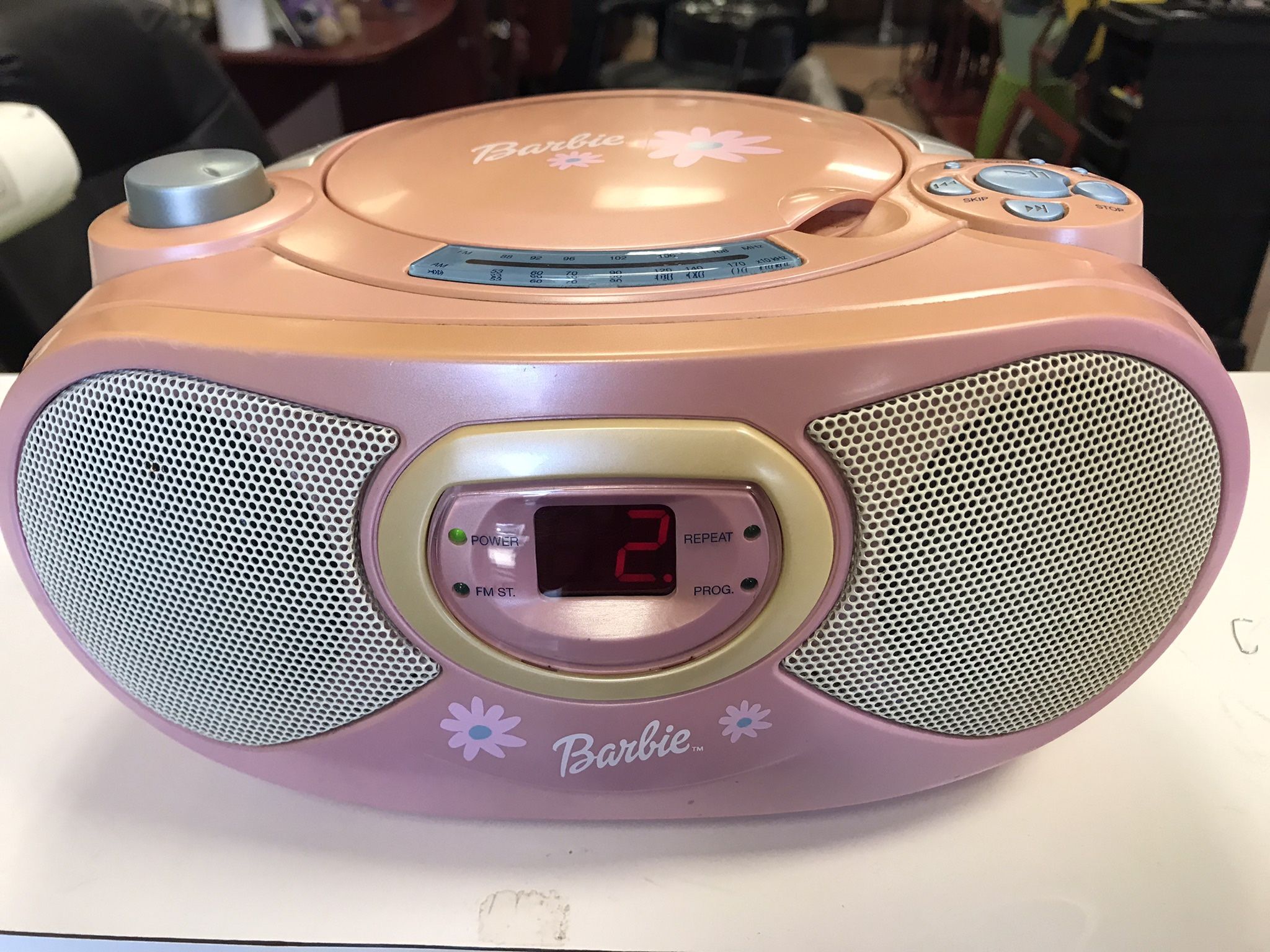 Vintage Barbie Am-Fm Cd Radio
