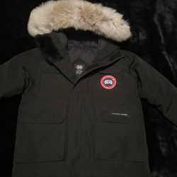 Kids Black Winter Coat – Size 120 (6/7) – Heavy Warm Puffer – New Without Tags