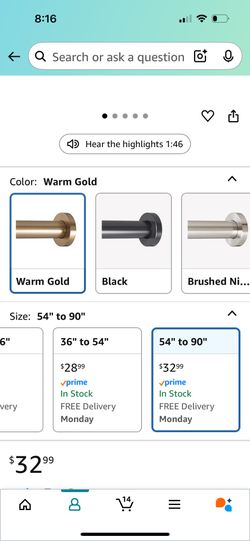 Shower Rod