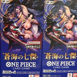 ONE PIECE “The Azure Sea's Seven" (OP-14) Japanese 