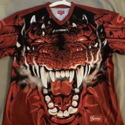 Supreme XL dragon Hockey Jersey.