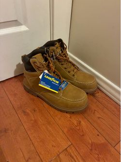 Good Year Men's Penn Steel Toe Work Boots M10