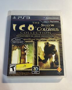 THE ICO & SHADOW OF COLOSSUS COLLECTION - Sony Playstation 3 Game, PS3 for  Sale in Virginia Beach, VA - OfferUp