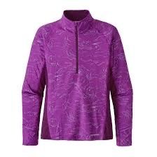 Patagonia Women's All Weather Zip Neck long-sleeve top size S