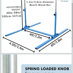 Gymnastics Bar Jr. Bar Pro by Tumbl Trak -  I can DELIVER