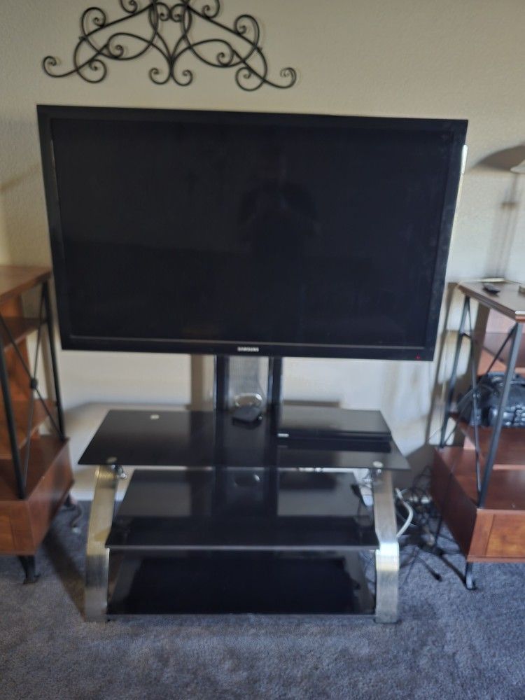 TV and TV Stand