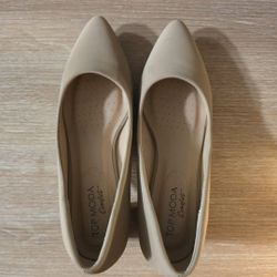 Beige/light Pink Heels