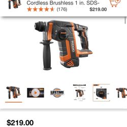 Ridgid Rotary Hammer 