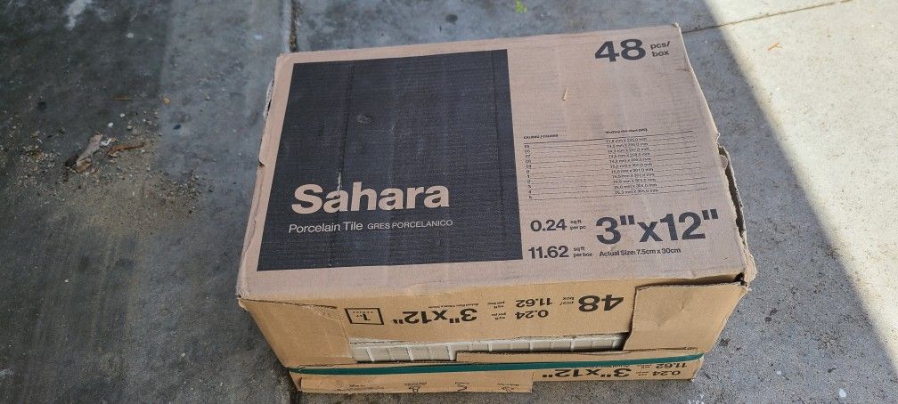 Bedrosian Sahara Tile 3x12 White