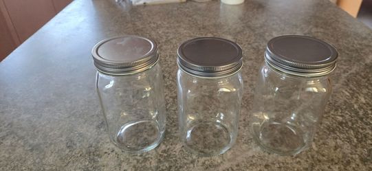 3 Quart Gas Jars