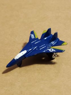 Vintage Lot Of Three Tootsietoy Miltary Jets