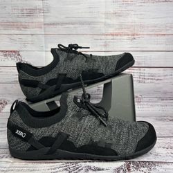 Xero Oswego Black Barefoot Minimalist Running Gray Shoes Women’s Size 10