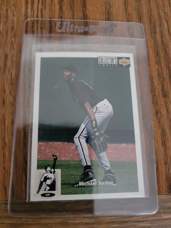 Michael Jordan Upper Deck Baseball Card