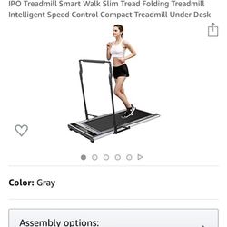 Slim Folding Treadmill – brand New – $220