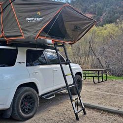 Tuff Stuff Overlanding Roof Top Tent And Accessories