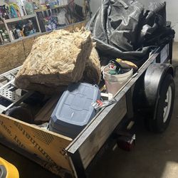 Cub Cuddet Mower And Trailer