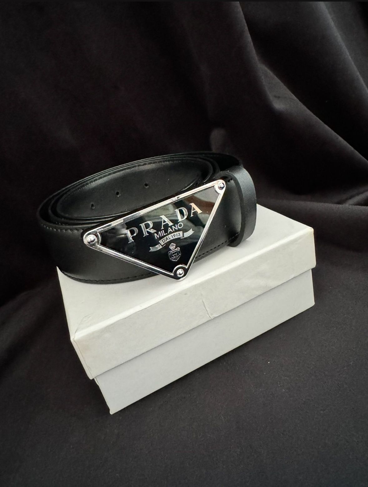 Black Prada Belt