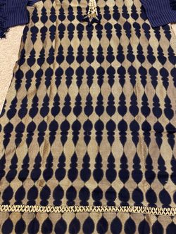Cross stich shirt piece kurta
